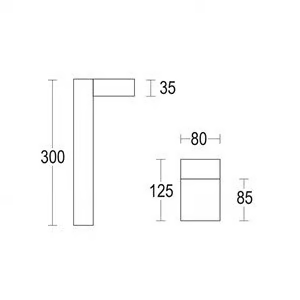 COMPATTO P - LED stainless steel bollard light by Ghidini Lighting - view 3